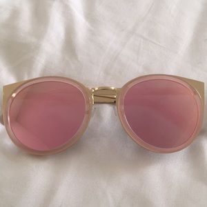 Rose gold Cat eye sunglasses